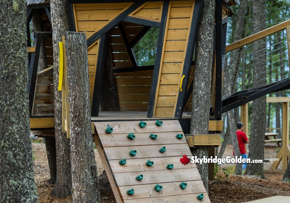 Climbing Ramp at Treehouse