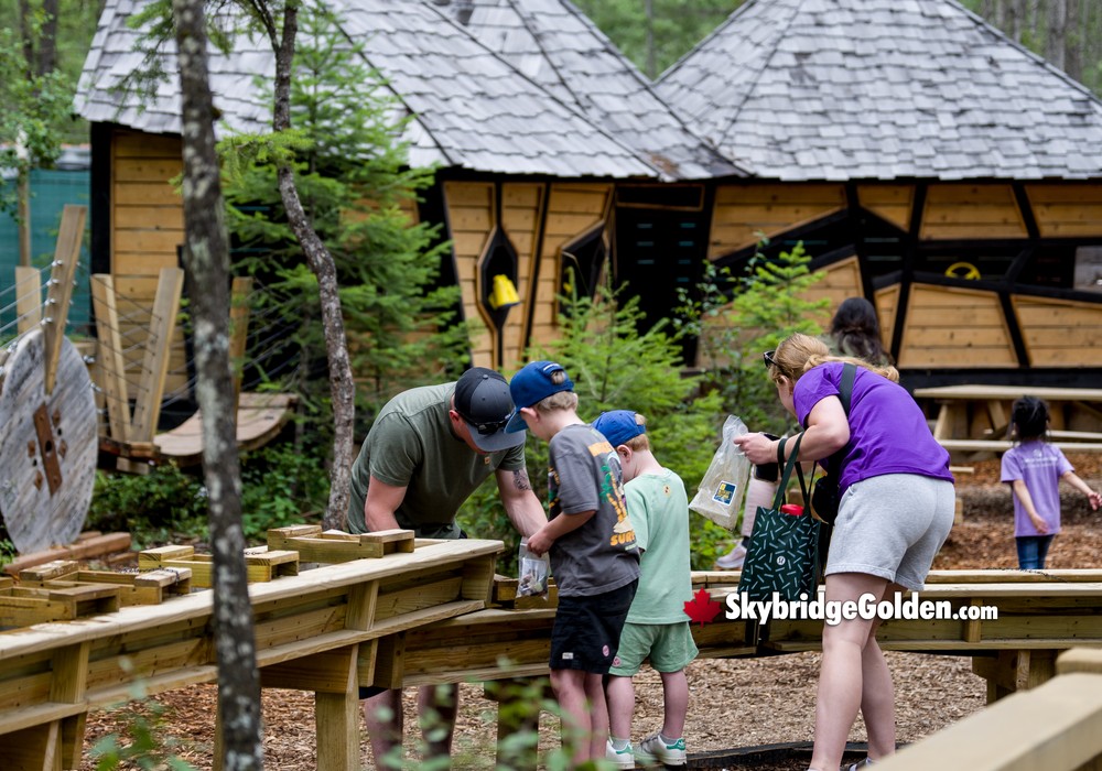 Gem Mining Area with Family
