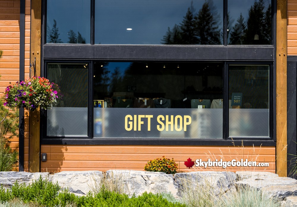 Gift Shop Window Signage