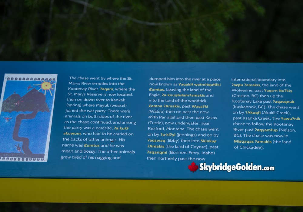 Indigneous Story Sign
