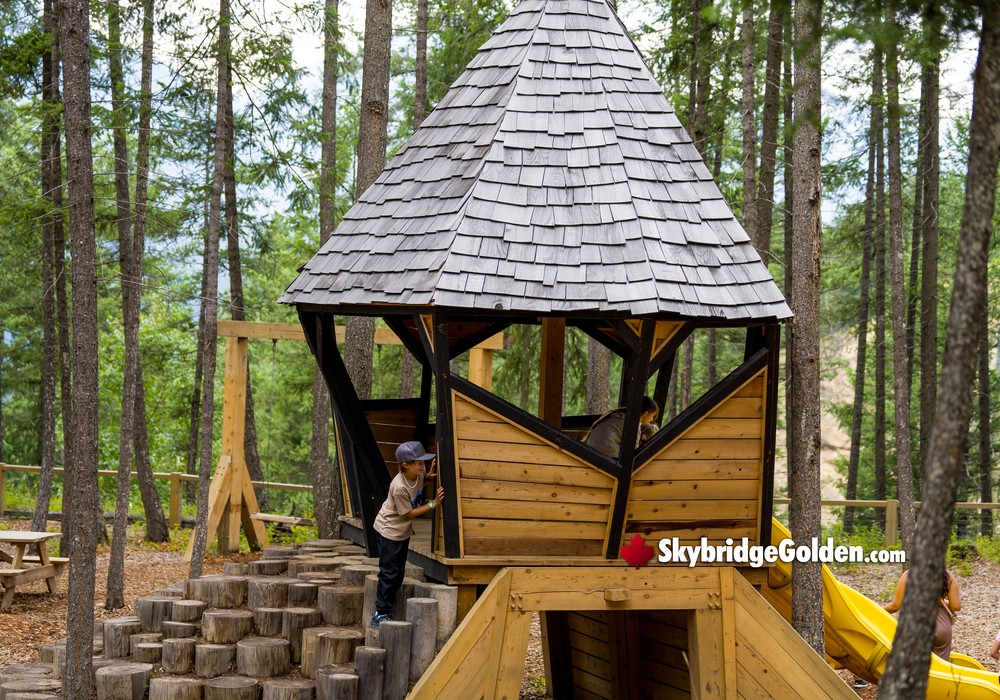 Treetop Village Hut