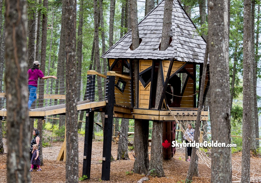 Treehouse Village Hut Visitors