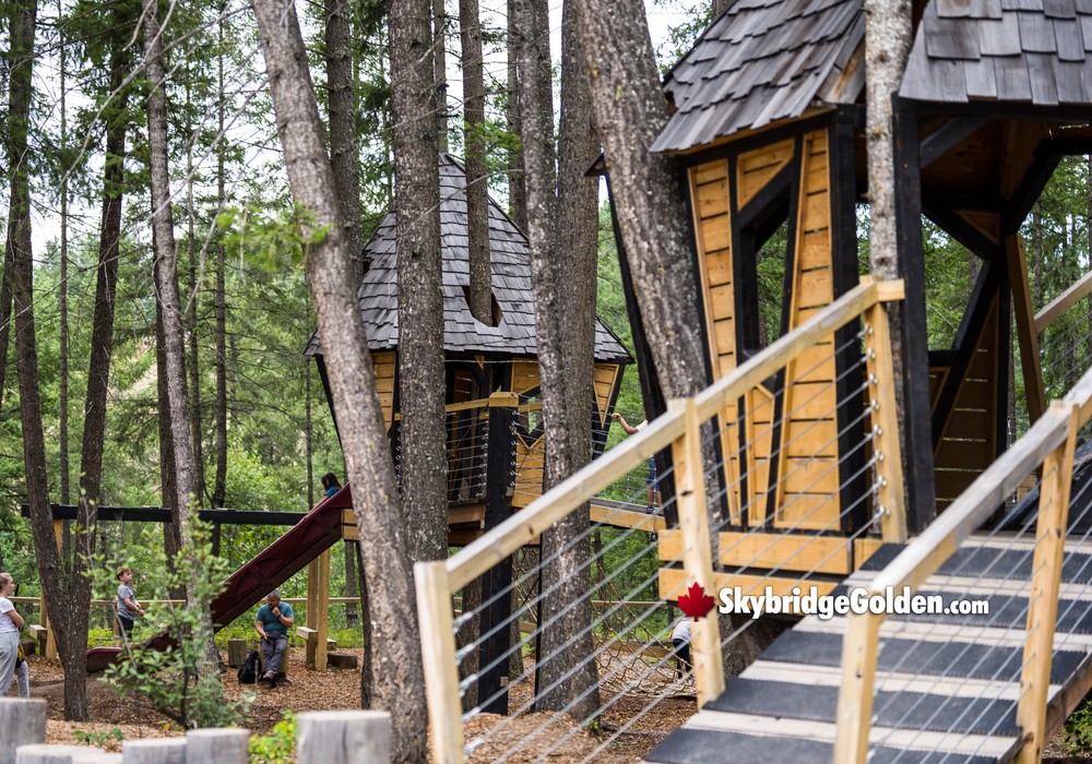 Treetop Treehouse Village Huts