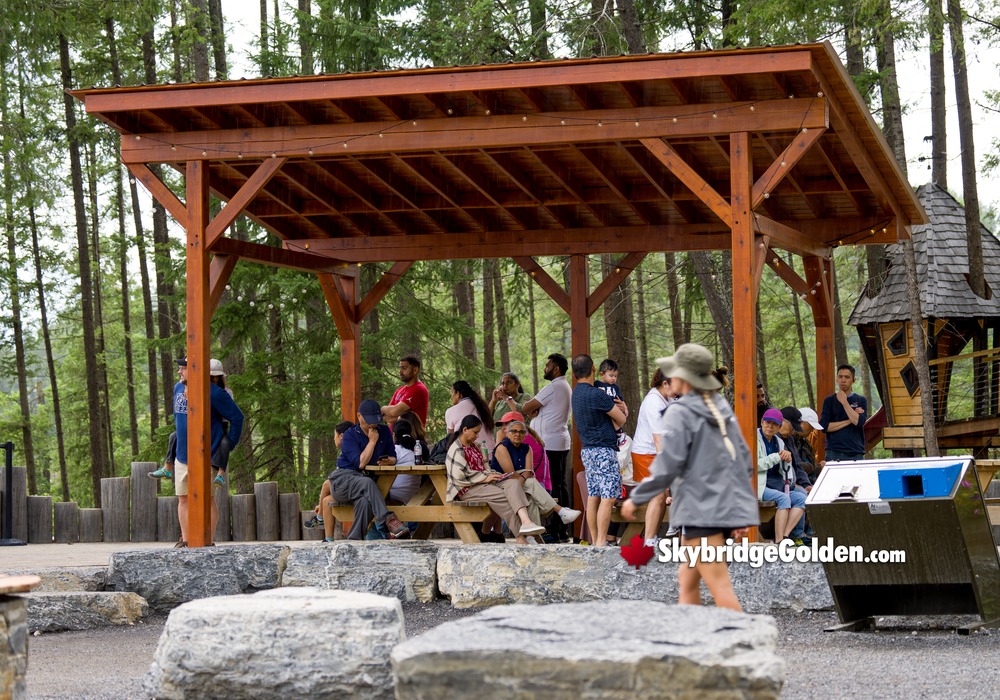 Gathering Under Gazebo