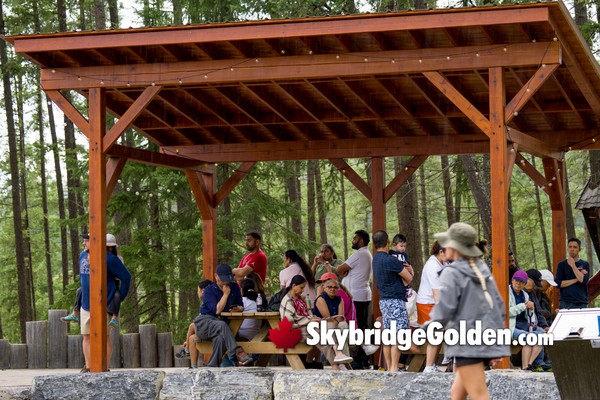Golden Skybridge Village Area Shelter
