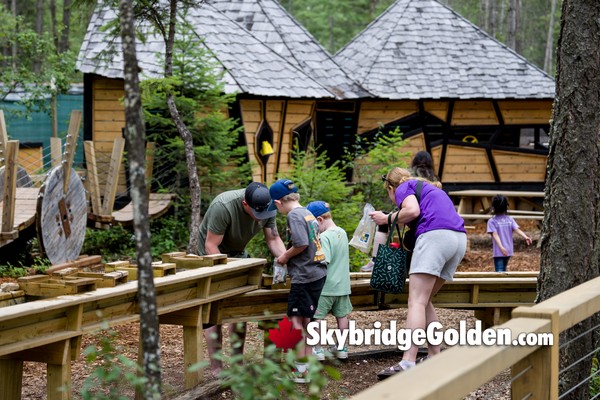 Golden Skybridge Interpretive Mining Area